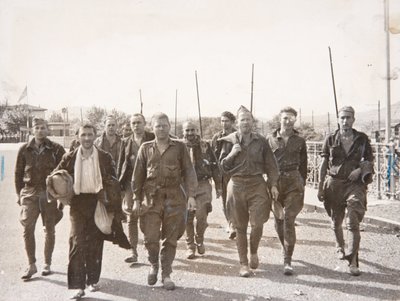 American Prisoners Released in Spain, Hendaya by Unbekannt Unbekannt